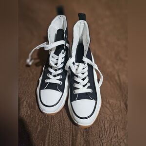 Madden Girl High Top Winnona Sneaker, Sz.8